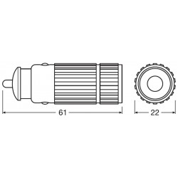 LEDinspect FLASHLIGHT 15 Luce LED per ispezione professionale