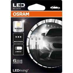 LEDriving® Premium W5W WARM WHITE 4000K 12V BLISTER DOPPIO