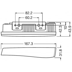 Luce di marcia diurna LEDriving® LG 12V KIT