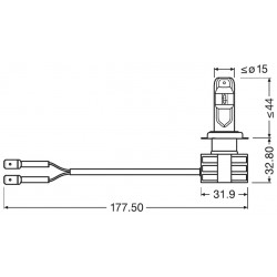 H7 LED - LAMPADE OSRAM LEDriving® 67210CW