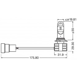 HB4 - LAMPADE LED OSRAM LEDriving® 9736CW