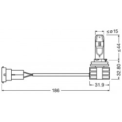 H11 - LAMPADE LED OSRAM LEDriving® 67211CW