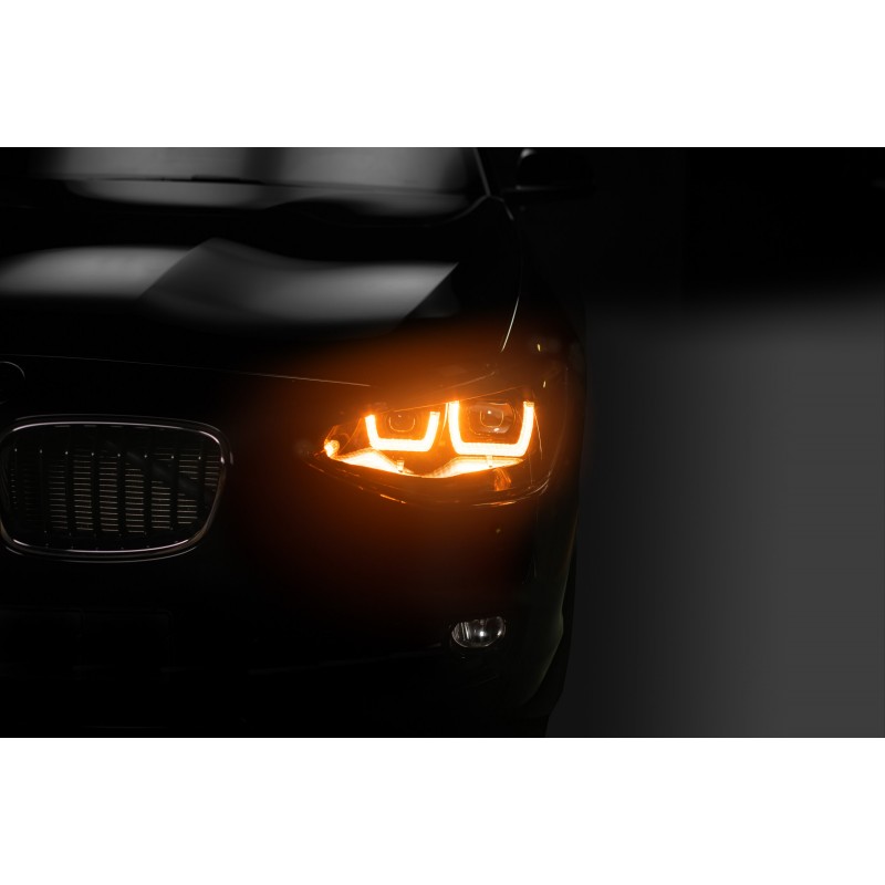 Bmw 1 clearance series led headlights